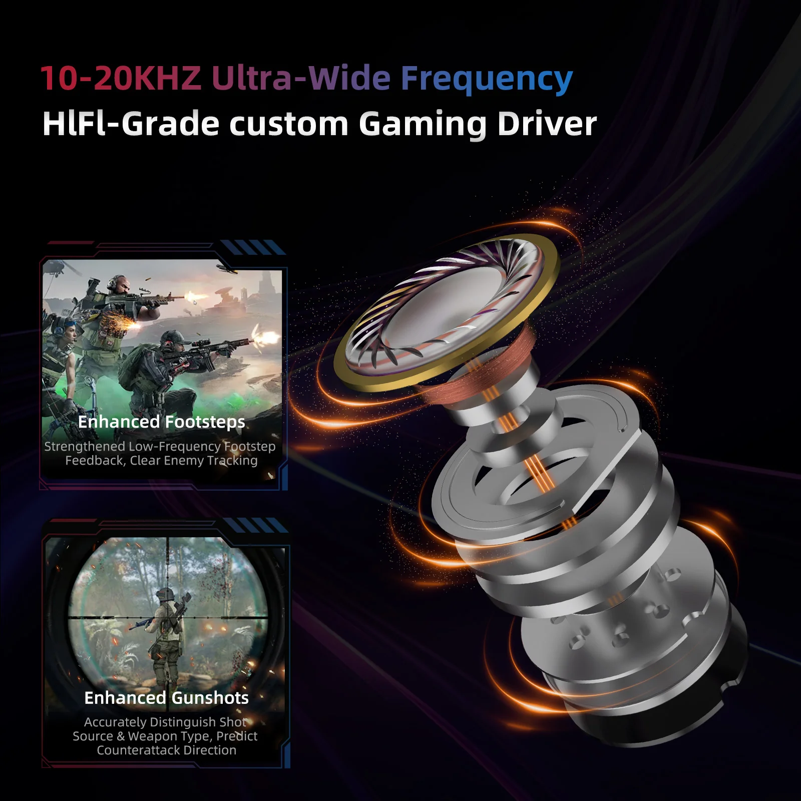 KZ Axas Gaming Earbuds - Image 4