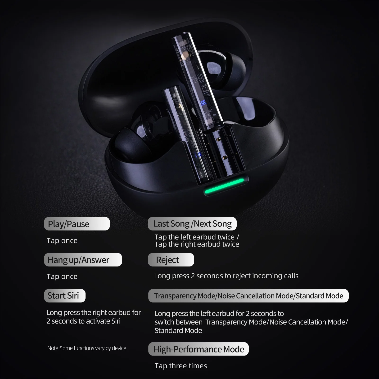 KZ Carol Pro ANC Wireless Earbuds - Image 15