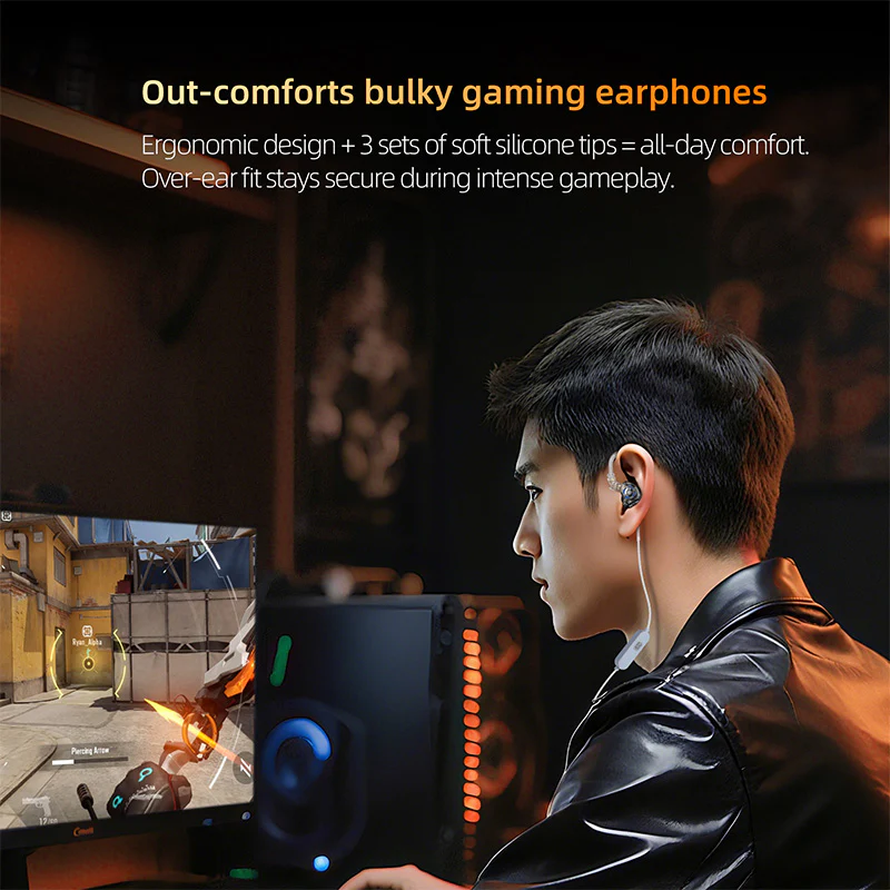 KZ Gale Hi-Fi Gaming Earbuds - Image 11