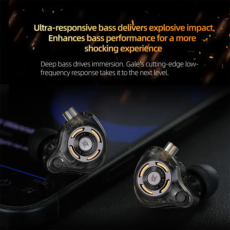 KZ Gale Hi-Fi Gaming Earbuds - Image 6