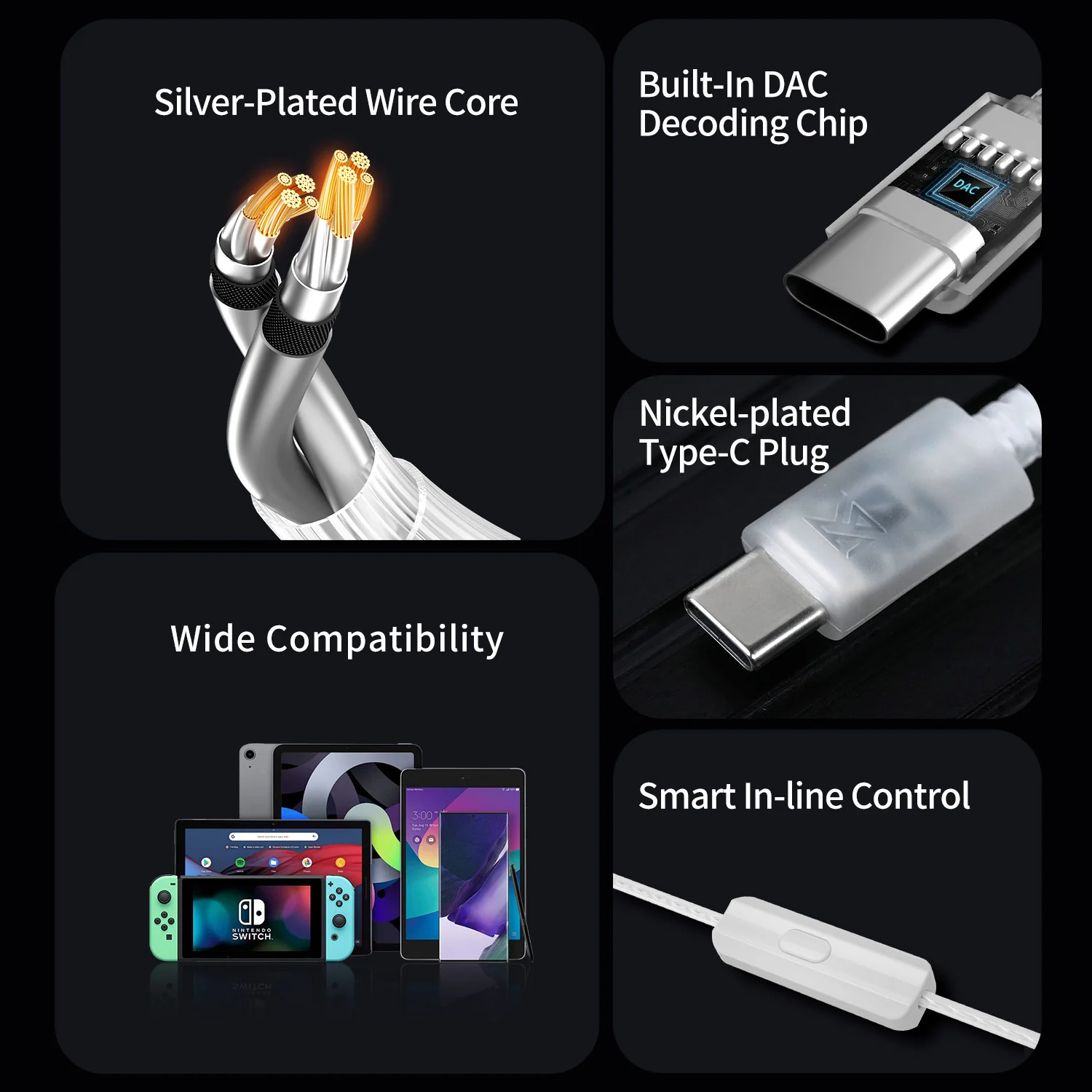 KZ Type-c Cable C PIN 0.75/0.78 mm typec - Image 9